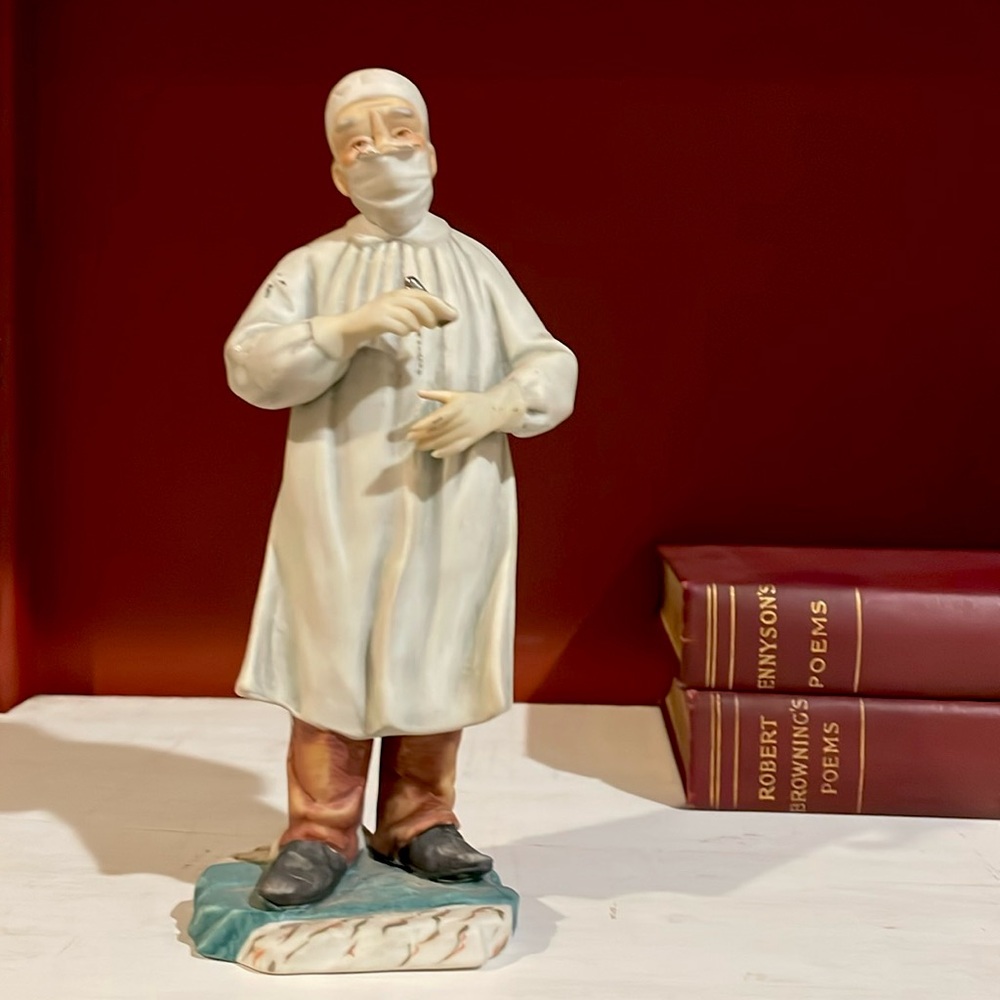 Andrea by Sadek porcelain Doctor figurine, 7.5”